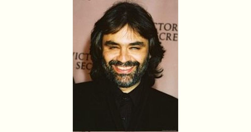Andrea Bocelli Age and Birthday