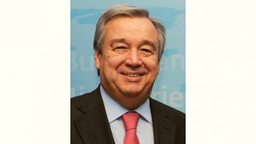 António Guterres Age and Birthday