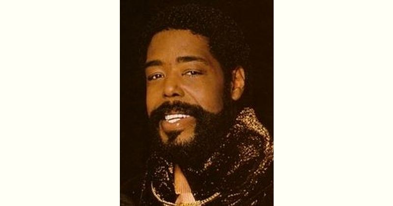 Barry White Age and Birthday
