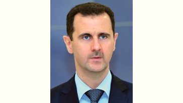 Bashar al-Assad Age and Birthday