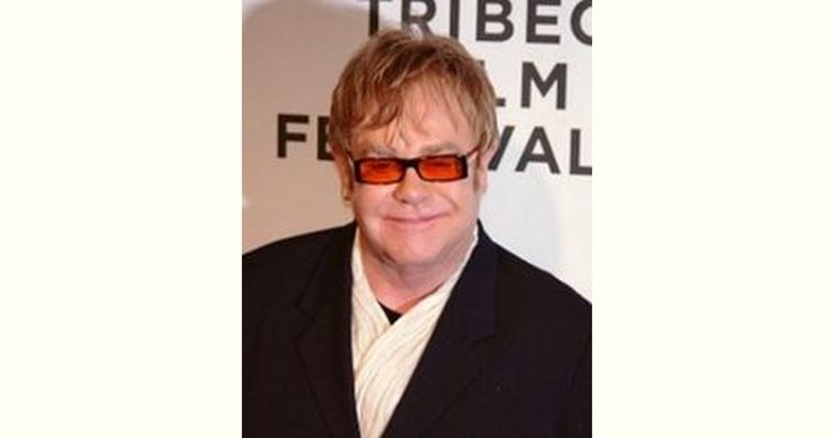 Elton John Age and Birthday