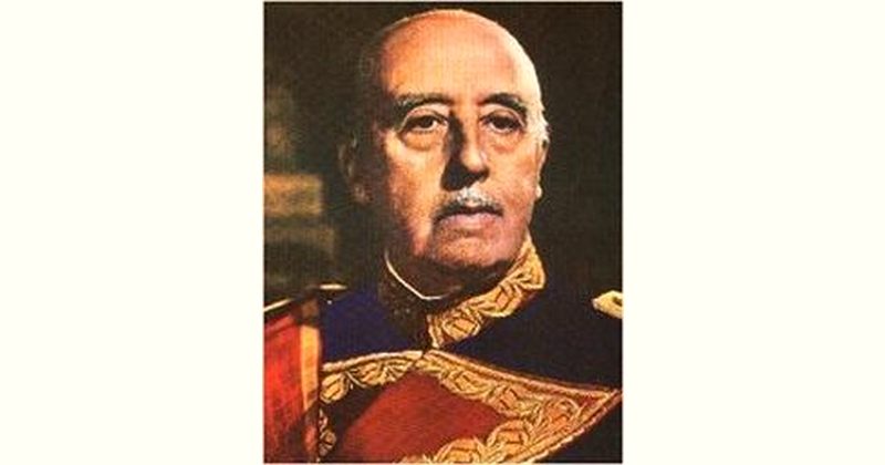 Francisco Franco Age and Birthday