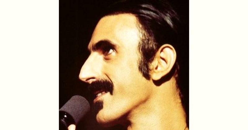 Frank Zappa Age and Birthday