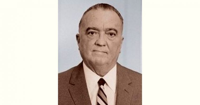 J. Edgar Hoover Age and Birthday