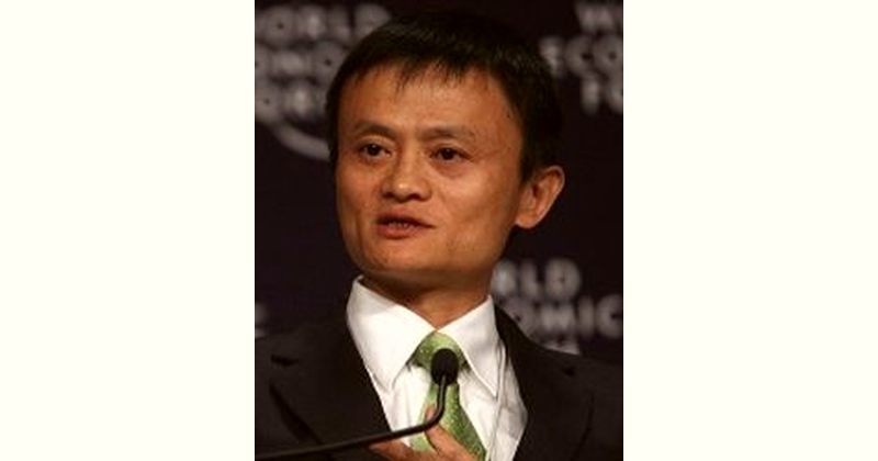 Jack Ma Age and Birthday