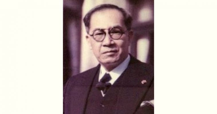 José P. Laurel Age and Birthday