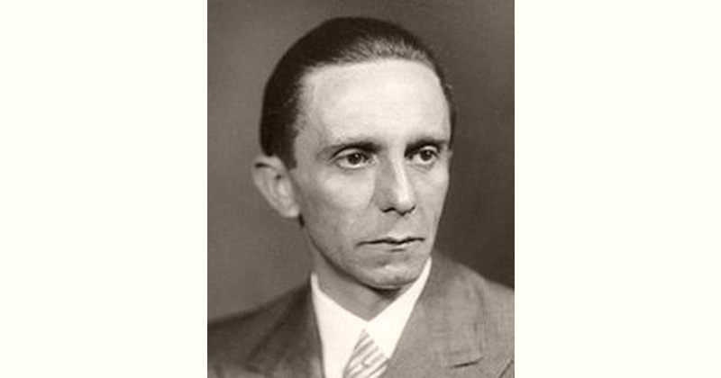 Joseph Goebbels Age and Birthday