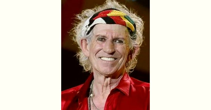Keith Richards Age and Birthday