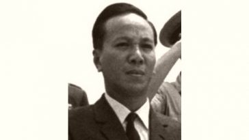 Nguyen Van Thieu Age and Birthday