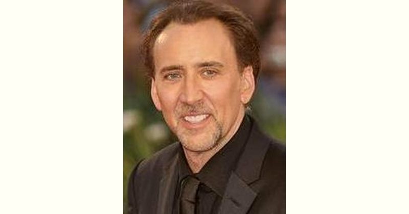 Nicolas Cage Age and Birthday