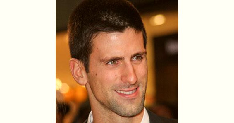 Novak Djokovic Age and Birthday