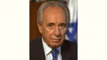 Shimon Peres Age and Birthday