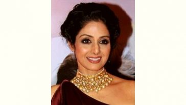 Sridevi Kapoor Age and Birthday
