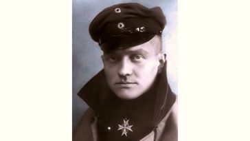 The Red Baron Age and Birthday