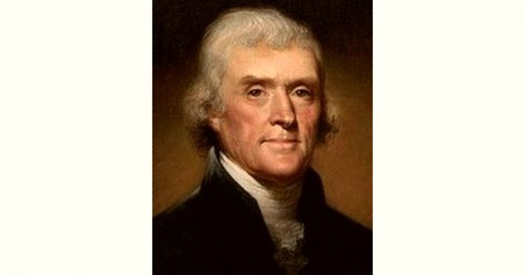 Thomas Jefferson Age and Birthday
